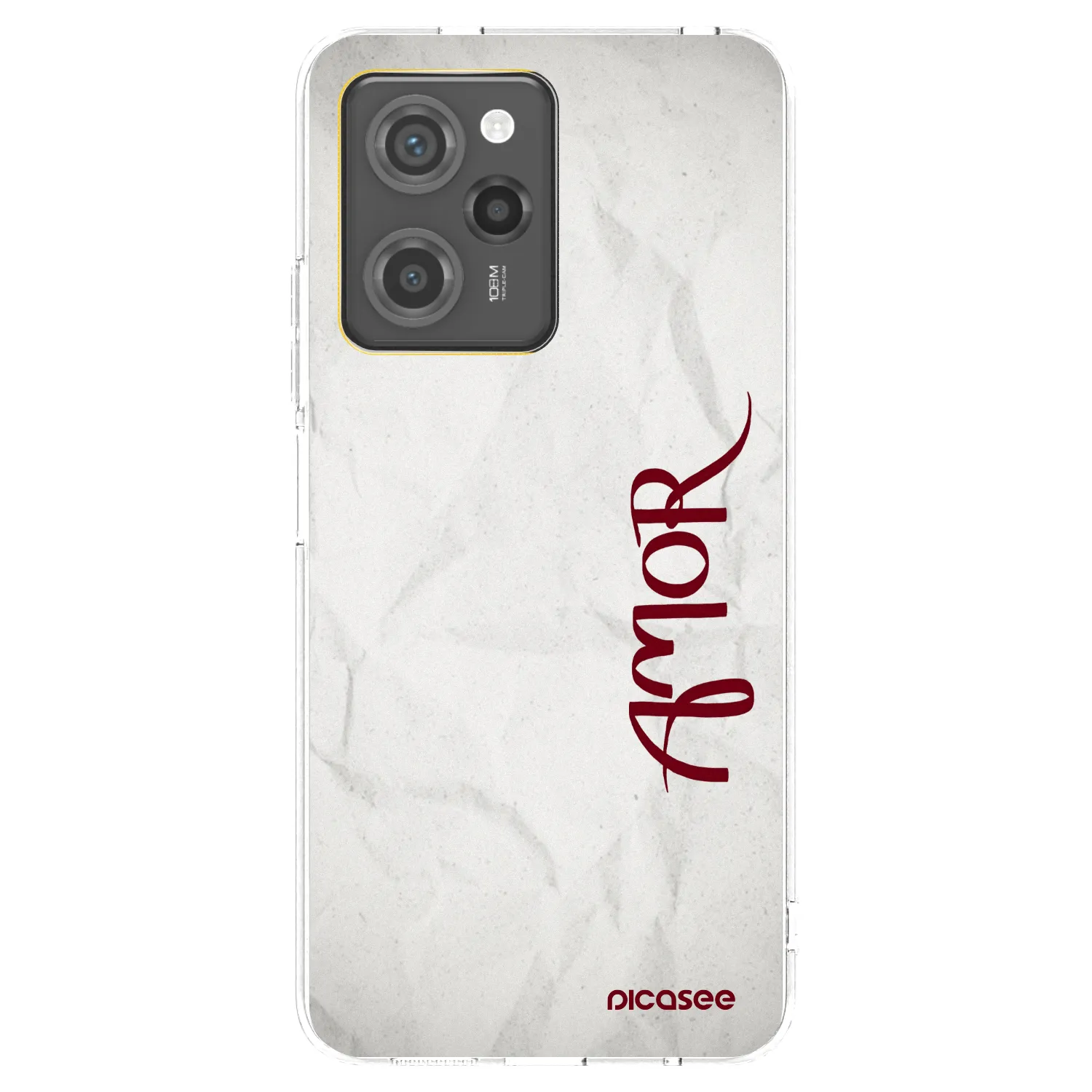 Picasee Xiaomi Poco X5 Pro Hülle - Transparentes Silikon - Amor
