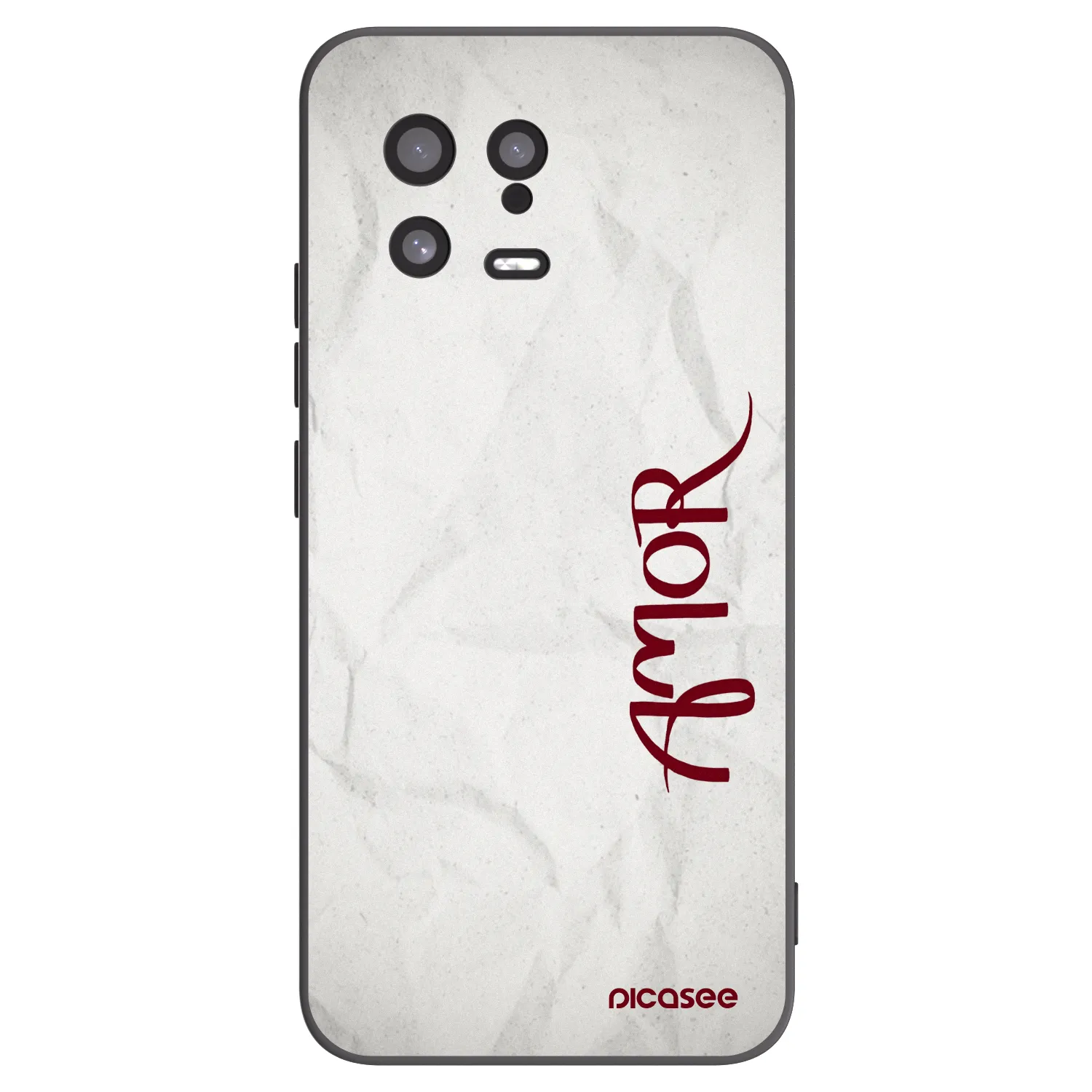 Picasee Xiaomi 13 Hülle - Schwarzes Silikon - Amor