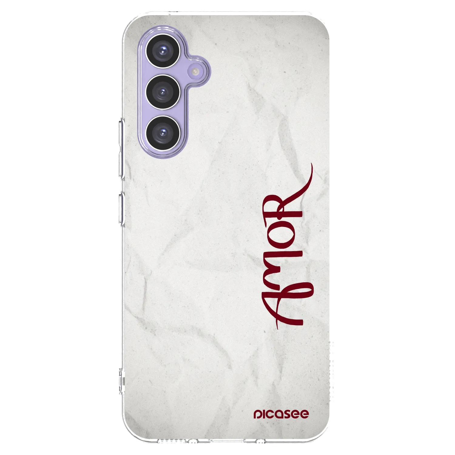 Picasee Samsung Galaxy A54 5G A546B Hülle - Transparentes Silikon - Amor