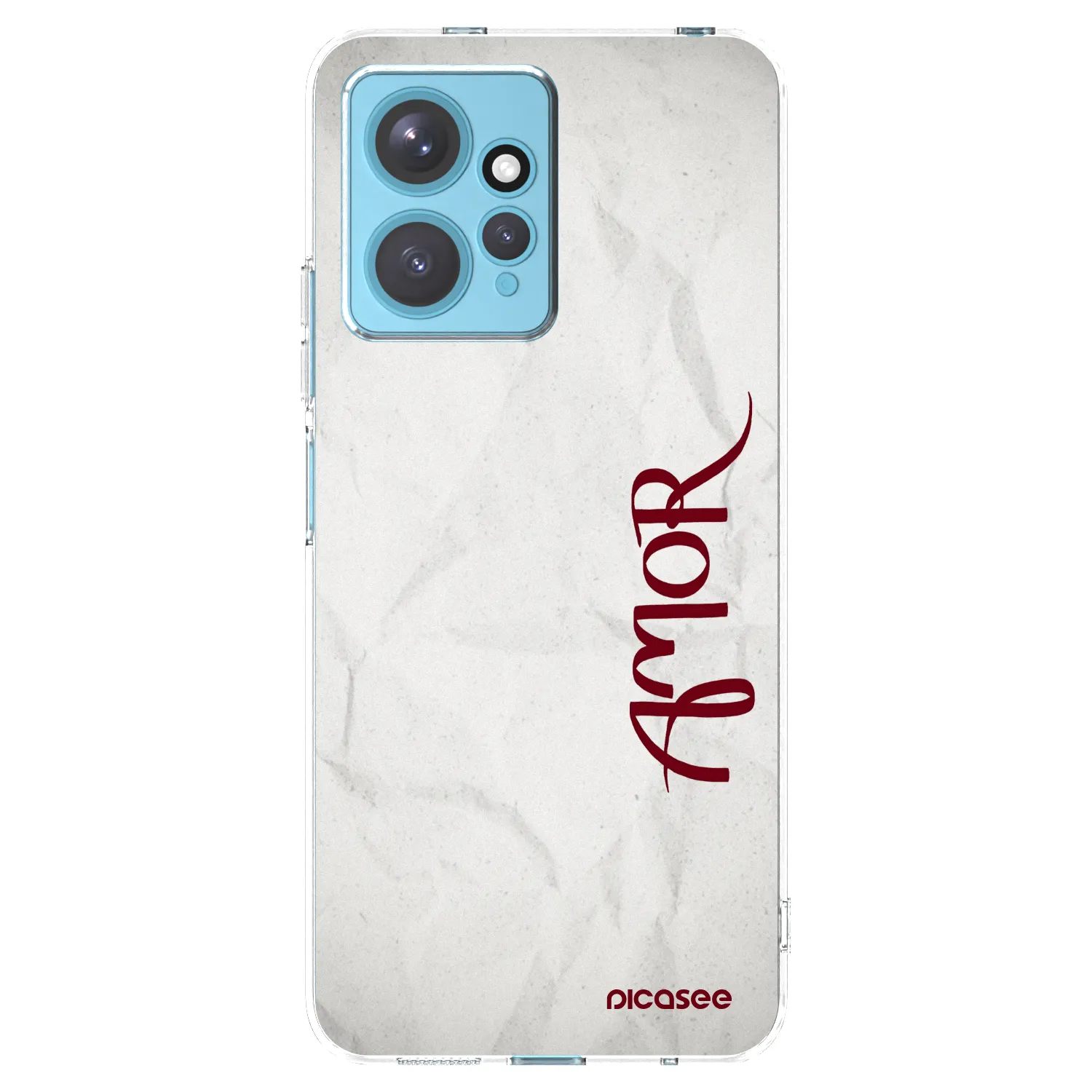 Picasee Xiaomi Redmi Note 12 4G Hülle - Transparentes Silikon - Amor