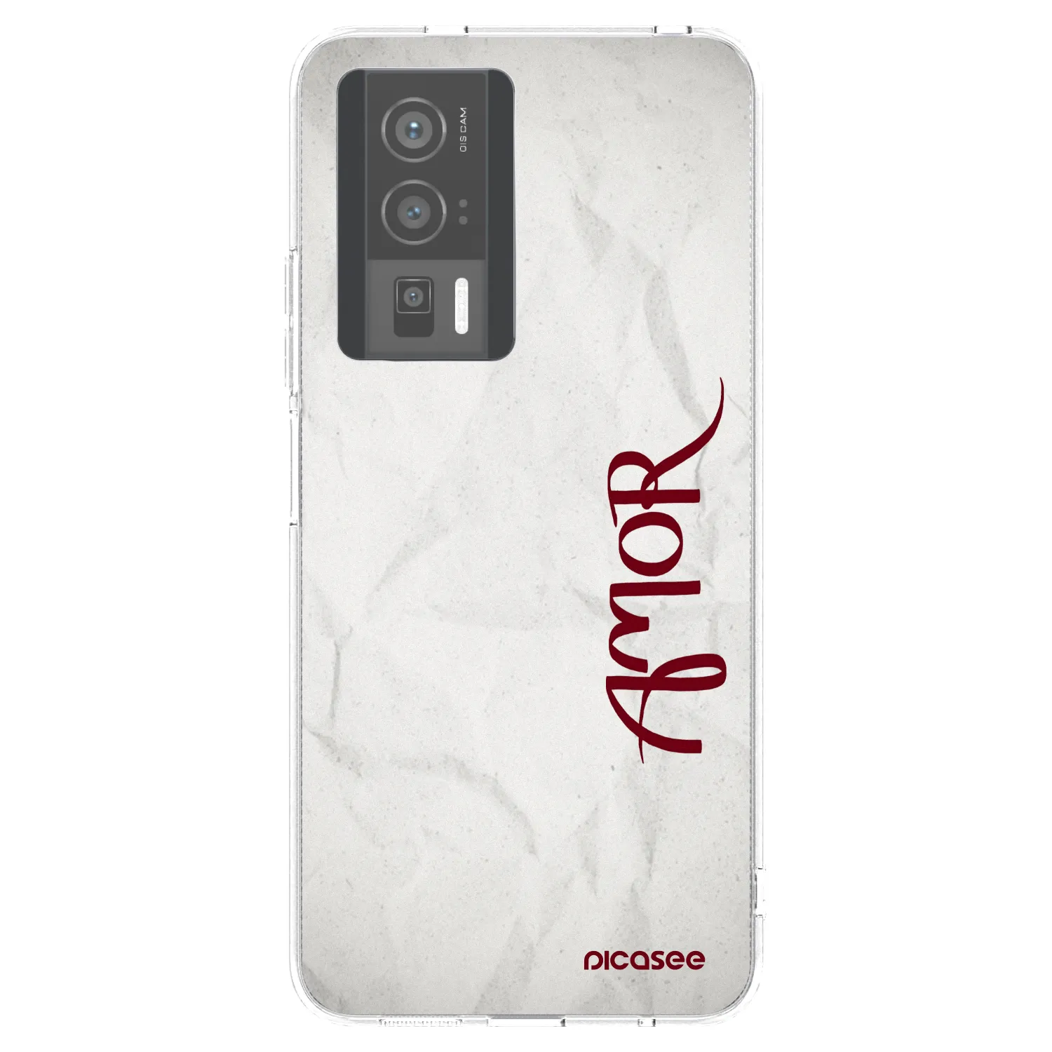 Picasee Xiaomi Poco F5 Pro 5G Hülle - Transparentes Silikon - Amor