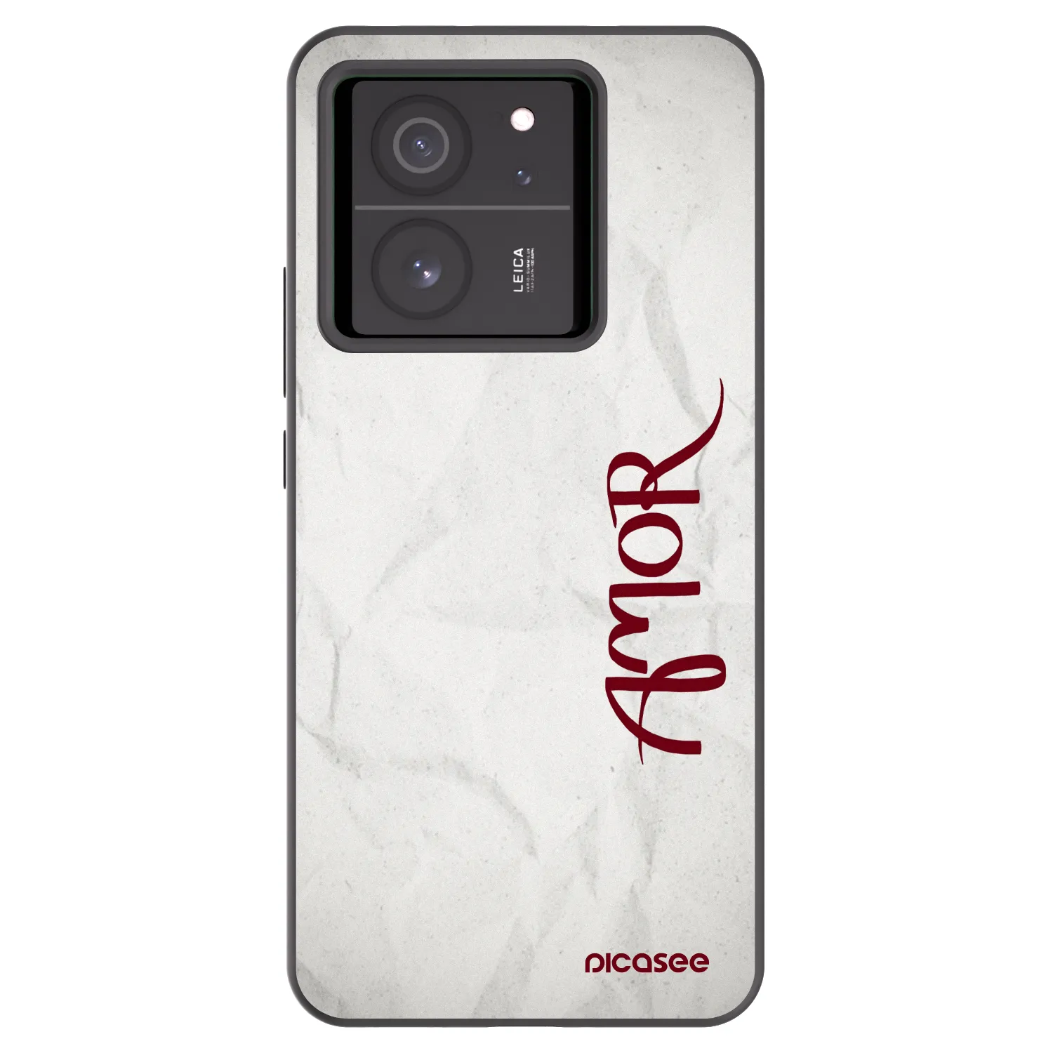 Picasee Xiaomi 13T Pro Hülle - Schwarzes Silikon - Amor
