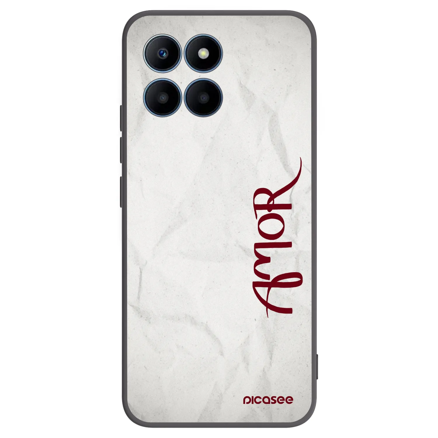 Picasee Honor 70 Lite Hülle - Schwarzes Silikon - Amor