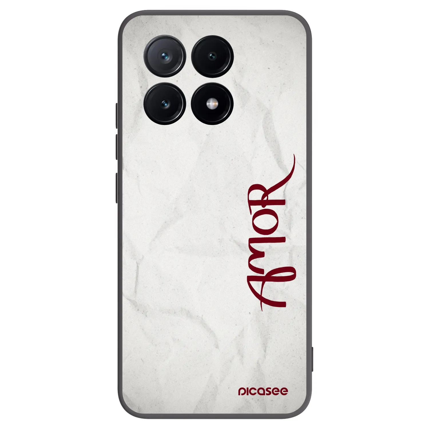Picasee Xiaomi Poco X6 Pro Hülle - Schwarzes Silikon - Amor