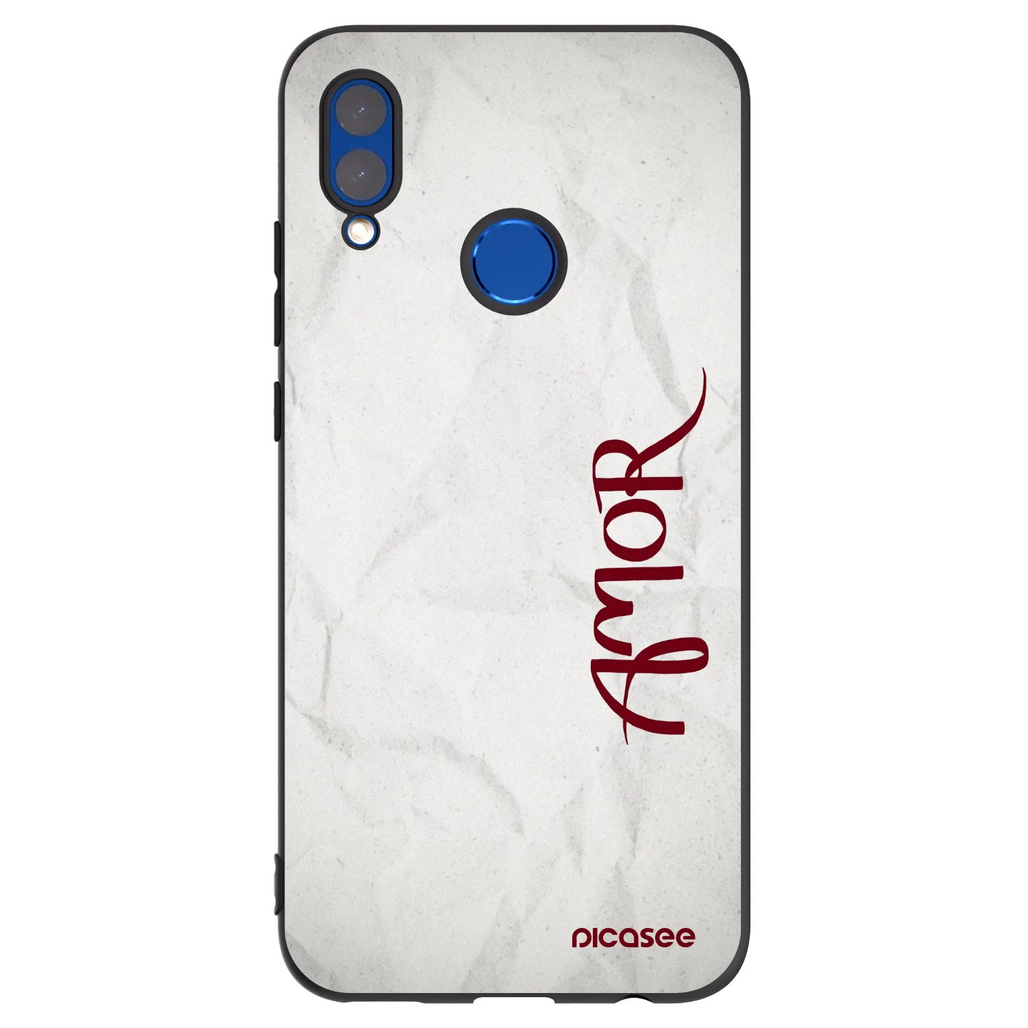 Picasee Honor 10 Lite Hülle - Schwarzes Silikon - Amor
