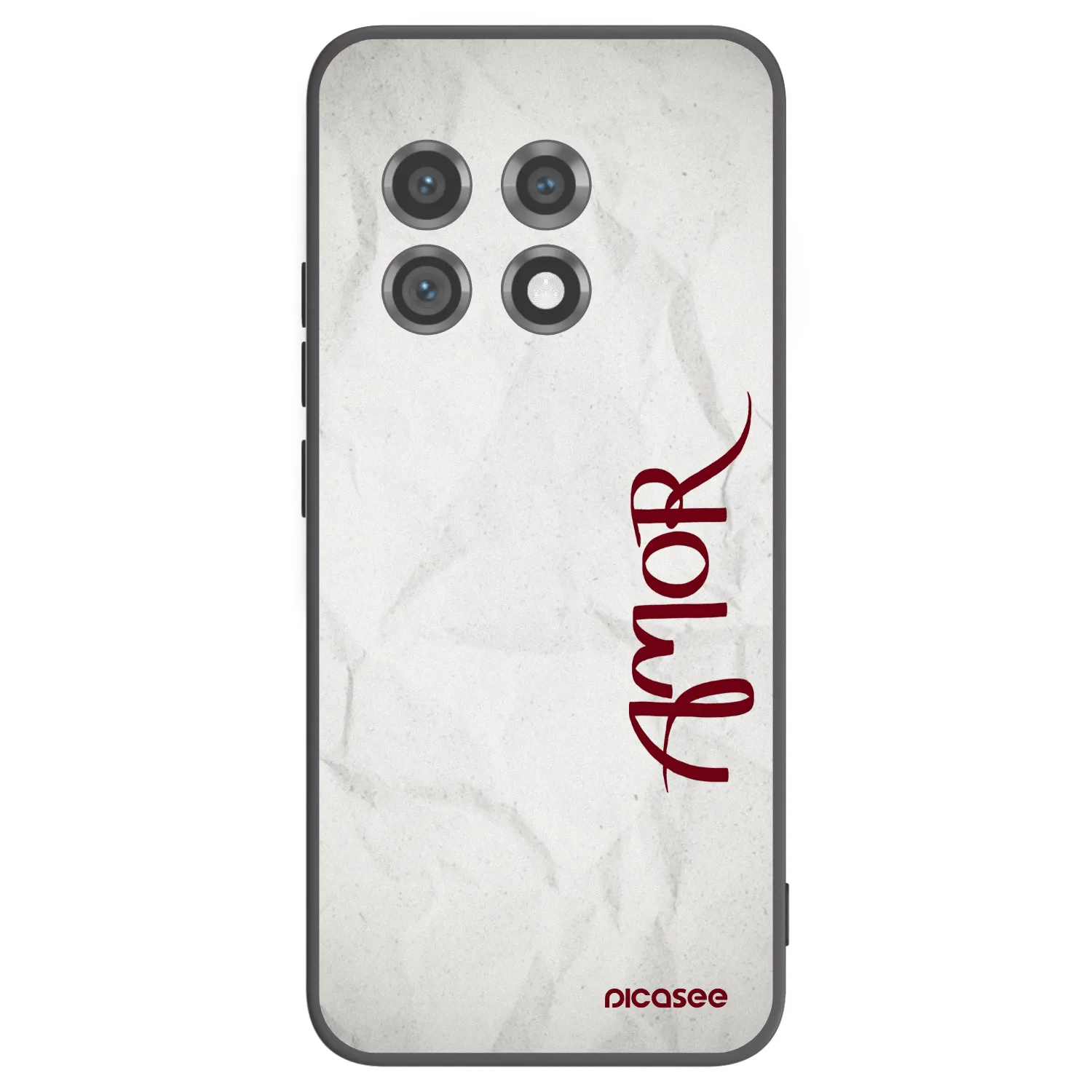 Picasee OnePlus 11 5G Hülle - Schwarzes Silikon - Amor