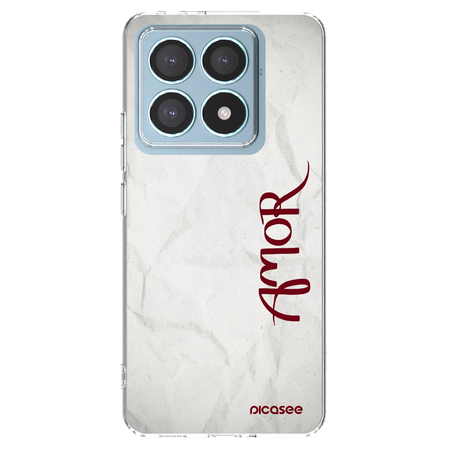 Picasee Xiaomi 14T Pro Hülle - Transparentes Silikon - Amor
