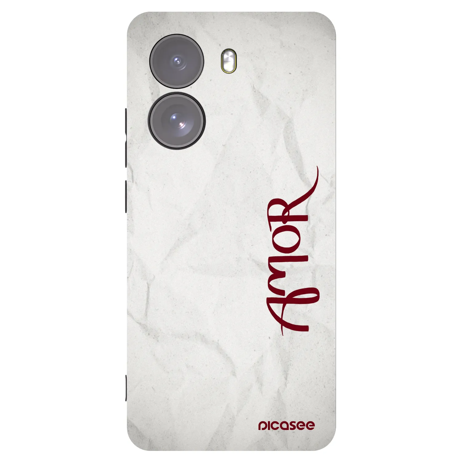 Picasee Xiaomi Poco X7 Hülle - Schwarzes Silikon - Amor