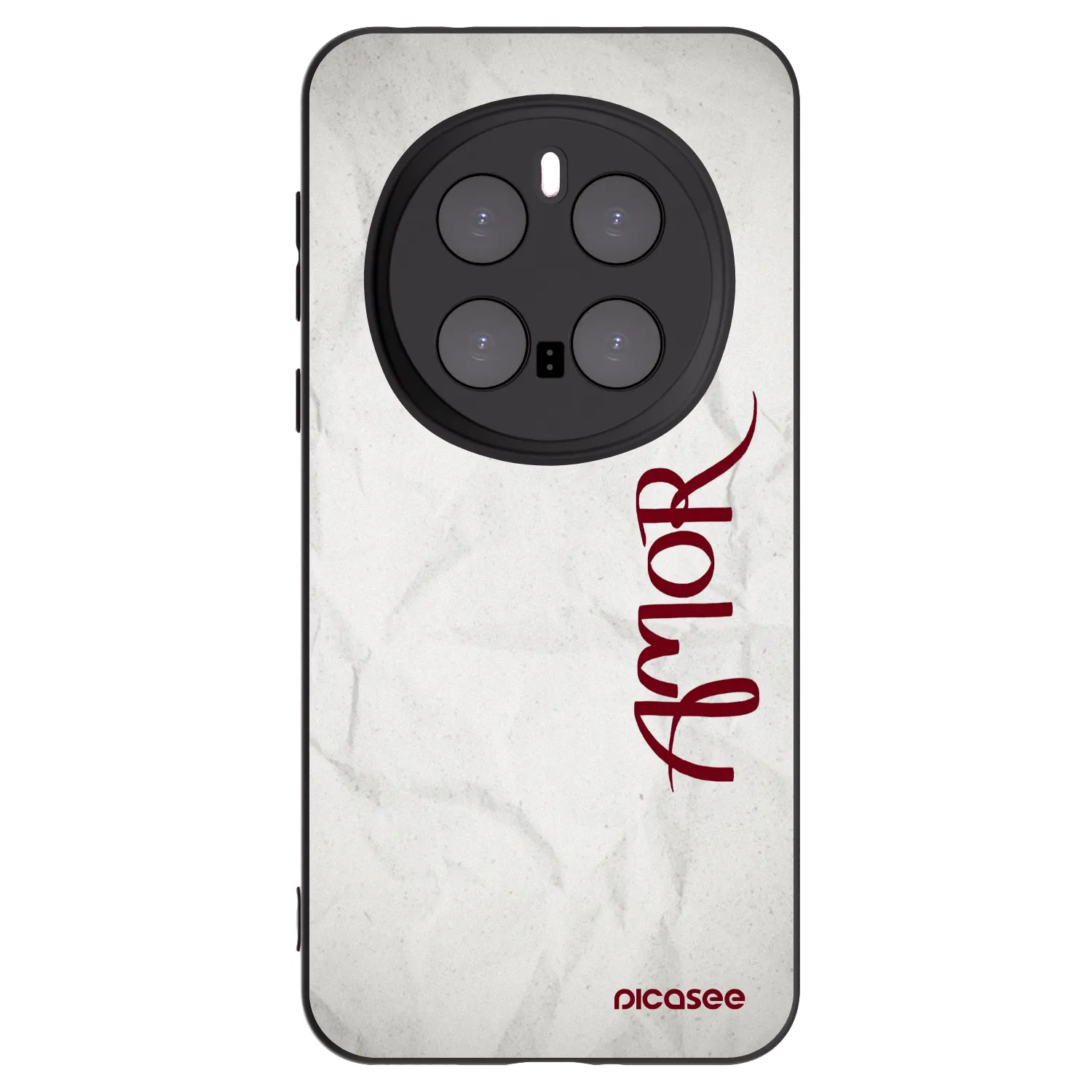 Picasee Honor Magic7 Pro 5G Hülle - Schwarzes Silikon - Amor