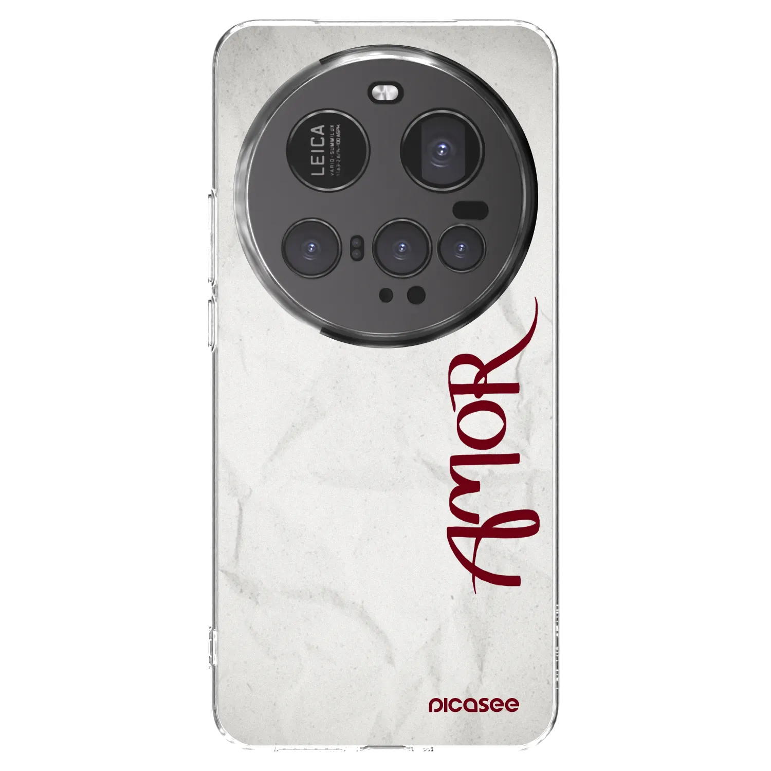 Picasee Xiaomi 15 Ultra Hülle - Transparentes Silikon - Amor