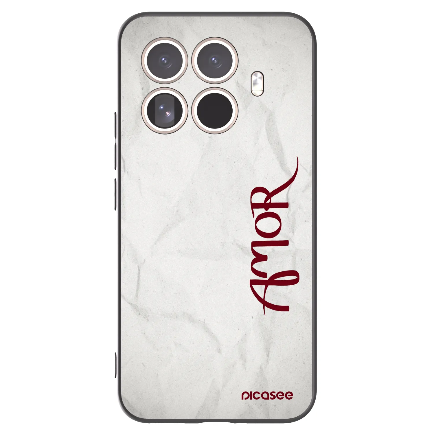 Picasee Xiaomi 15T Pro Hülle - Schwarzes Silikon - Amor