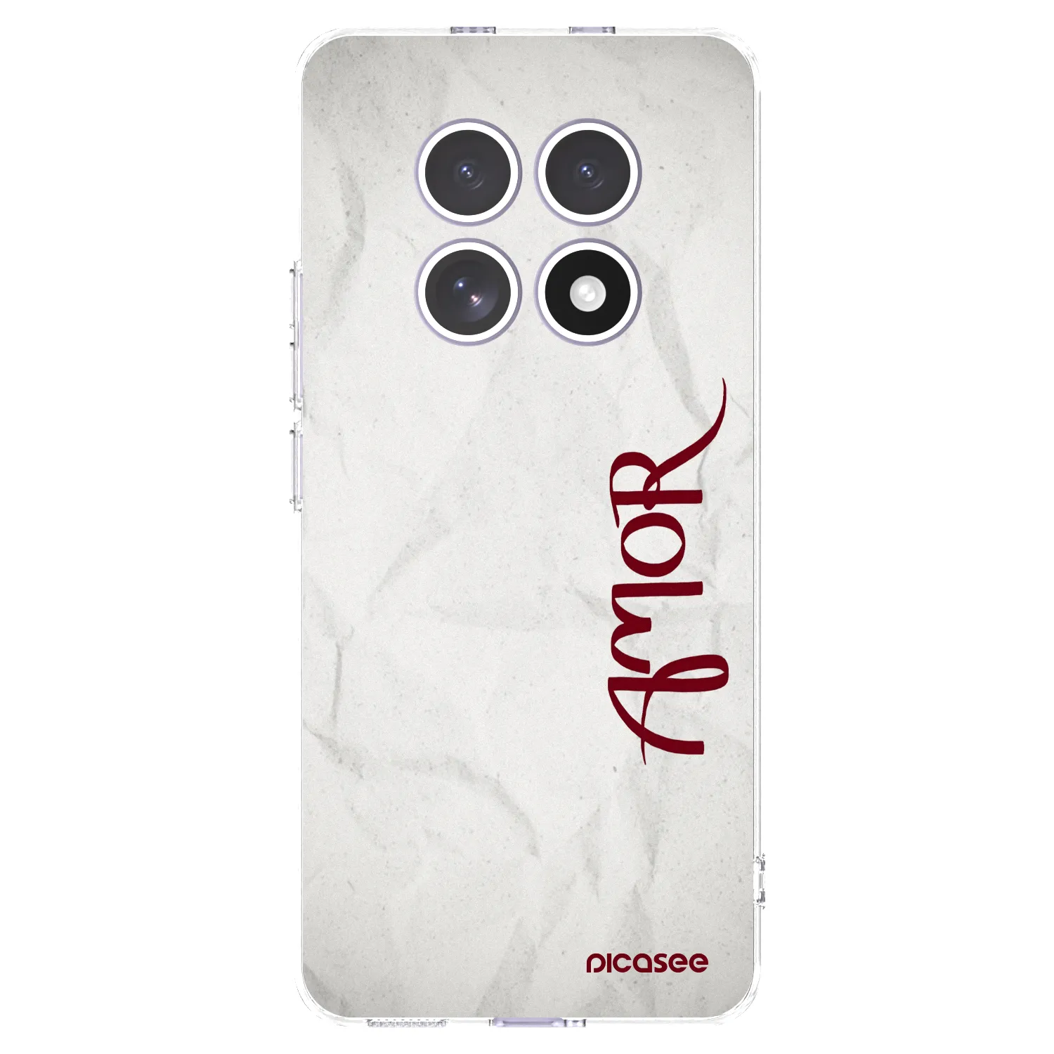 Picasee Xiaomi Redmi Note 15 Hülle - Transparentes Silikon - Amor