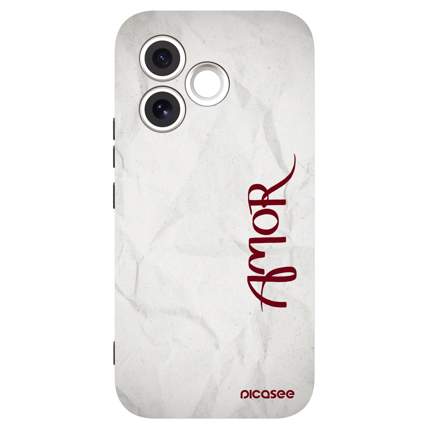 Picasee Honor 600 Lite Hülle - Schwarzes Silikon - Amor