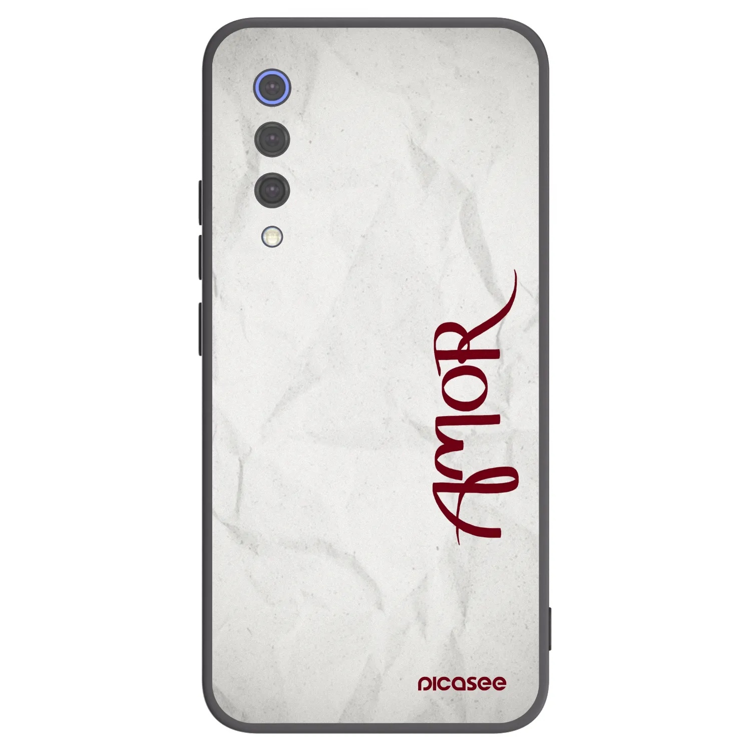 Picasee Xiaomi Mi 9 SE Hülle - Schwarzes Silikon - Amor