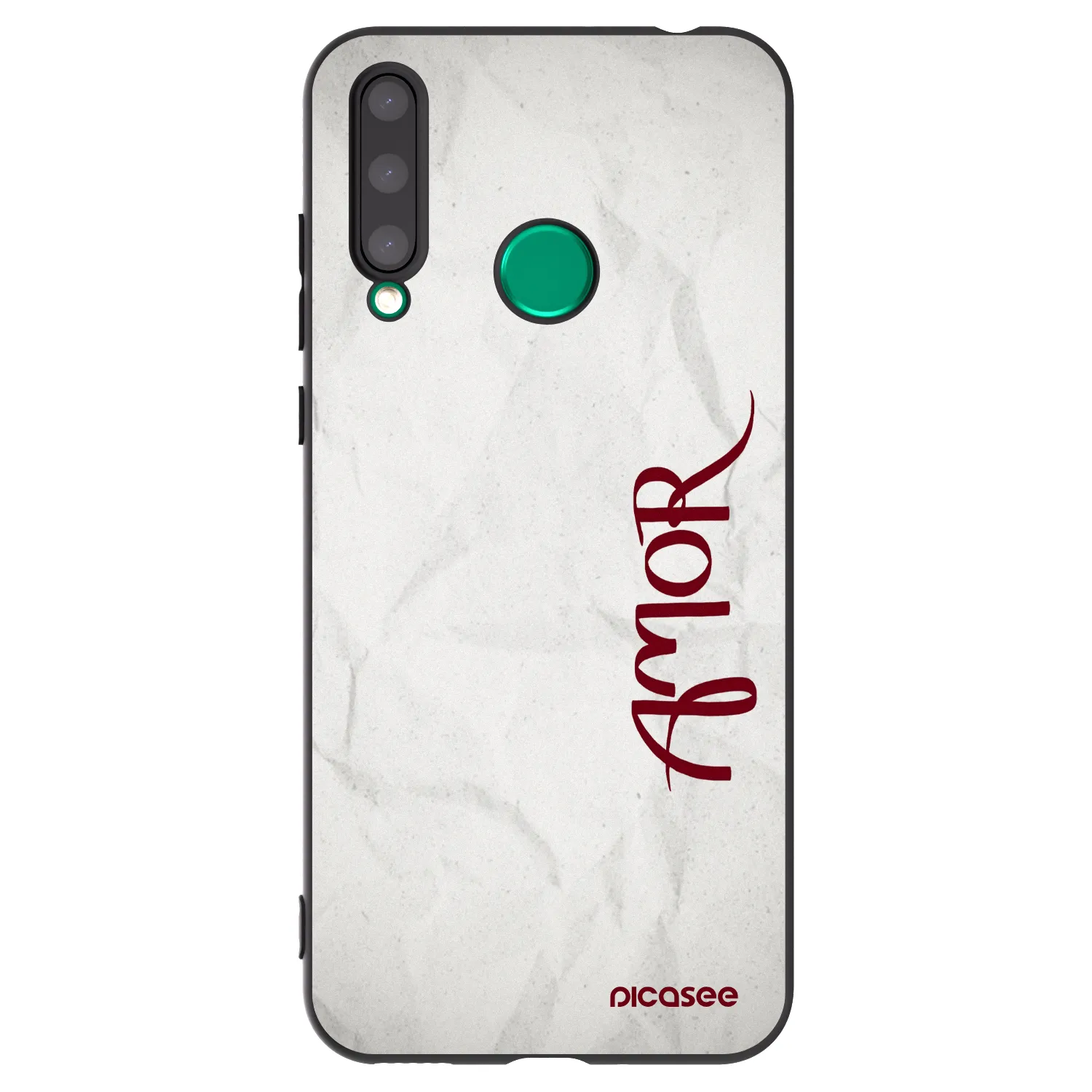 Picasee Honor 20 Lite Hülle - Schwarzes Silikon - Amor