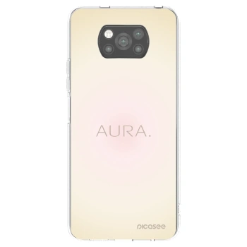 Picasee Xiaomi Poco X3 Pro Hülle - Schwarzes Silikon - Aura