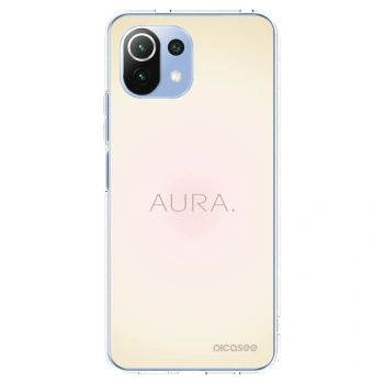 Picasee Xiaomi Mi 11 Lite Hülle - Transparentes Silikon - Aura