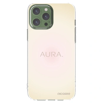 Picasee Apple iPhone 13 Pro Max Hülle - Transparentes Silikon - Aura
