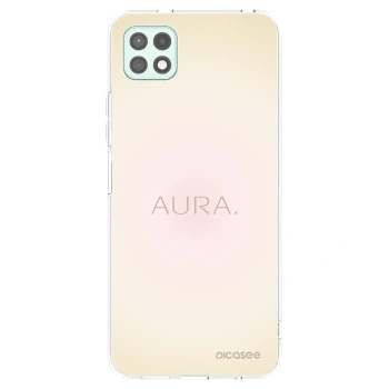 Picasee Samsung Galaxy A22 A226B 5G Hülle - Transparentes Silikon - Aura