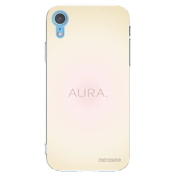 Picasee Apple iPhone XR Hülle - Transparentes Silikon - Aura