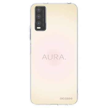 Picasee Vivo Y20s Hülle - Transparentes Silikon - Aura