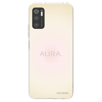 Picasee Xiaomi Poco M3 Pro 5G Hülle - Transparentes Silikon - Aura