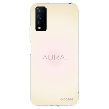 Picasee Vivo Y11s Hülle - Transparentes Silikon - Aura