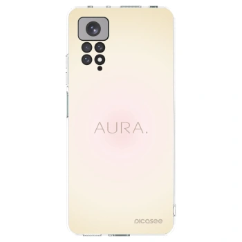 Picasee Xiaomi Redmi Note 11S 4G Hülle - Transparentes Silikon - Aura