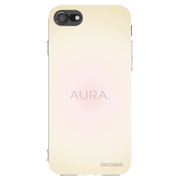 Picasee Apple iPhone SE 2022 Hülle - Transparentes Silikon - Aura
