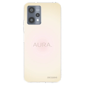 Picasee Realme 9 Pro 5G Hülle - Transparentes Silikon - Aura