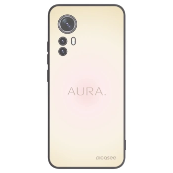 Picasee Xiaomi 12 Hülle - Schwarzes Silikon - Aura