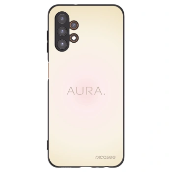 Picasee Samsung Galaxy A13 4G A135 Hülle - Schwarzes Silikon - Aura