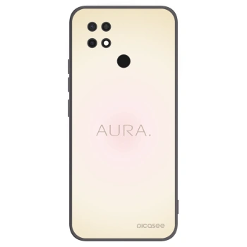 Picasee Xiaomi Redmi 10C Hülle - Schwarzes Silikon - Aura