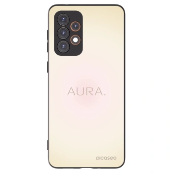 Picasee Samsung Galaxy A33 5G A336 Hülle - Schwarzes Silikon - Aura