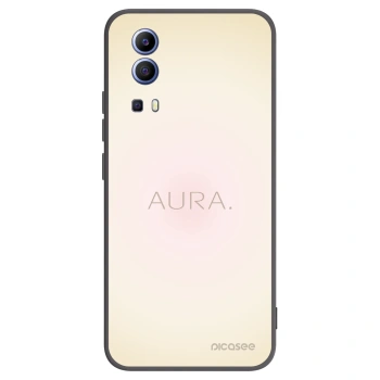 Picasee Vivo Y52 5G Hülle - Schwarzes Silikon - Aura