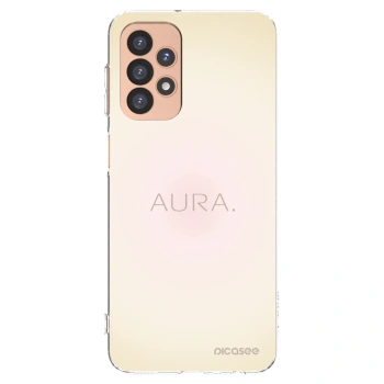 Picasee Samsung Galaxy A23 A236B 5G Hülle - Transparentes Silikon - Aura