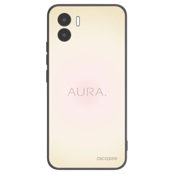Picasee Xiaomi Redmi A1 Hülle - Schwarzes Silikon - Aura