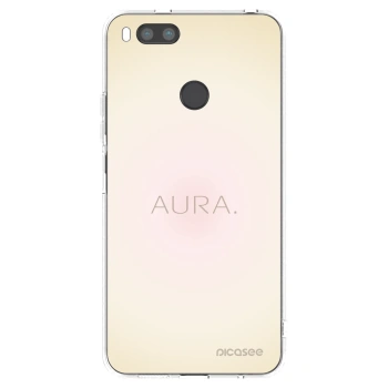 Picasee Xiaomi Redmi A1 Hülle - Transparentes Silikon - Aura