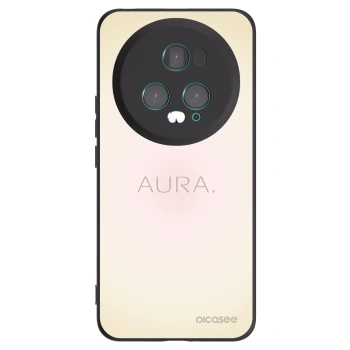 Picasee Honor Magic5 Pro Hülle - Schwarzes Silikon - Aura
