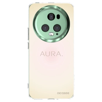 Picasee Honor Magic5 Pro Hülle - Transparentes Silikon - Aura