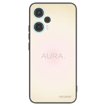 Picasee Xiaomi Poco F5 Hülle - Schwarzes Silikon - Aura