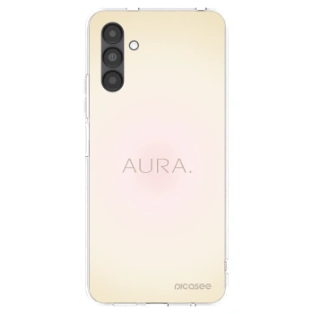 Picasee Samsung Galaxy A04s A047F Hülle - Transparentes Silikon - Aura