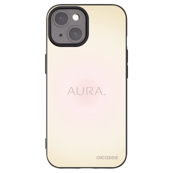 Picasee Apple iPhone 15 Hülle - Schwarzes Silikon - Aura