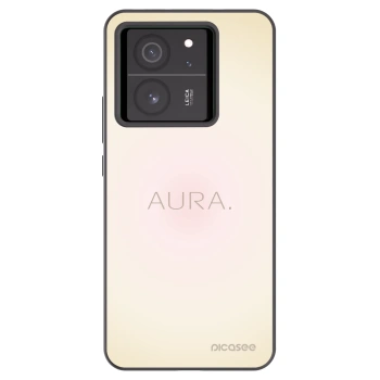 Picasee Xiaomi 13T Pro Hülle - Schwarzes Silikon - Aura