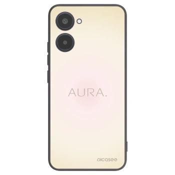 Picasee Realme 10 4G Hülle - Schwarzes Silikon - Aura