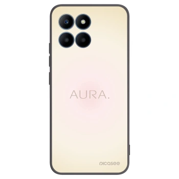 Picasee Honor 70 Lite Hülle - Schwarzes Silikon - Aura