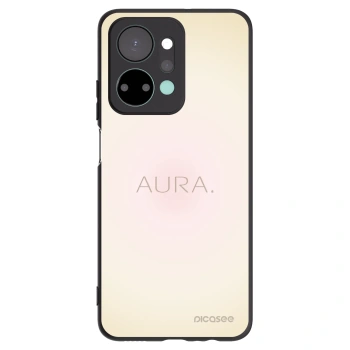 Picasee Honor X7a Hülle - Schwarzes Silikon - Aura