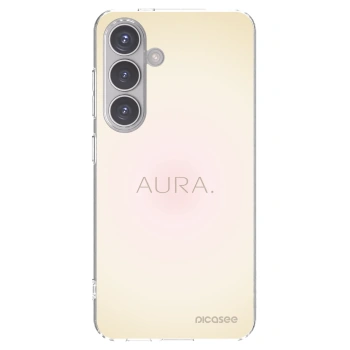 Picasee Samsung Galaxy S24 S921B 5G Hülle - Transparentes Silikon - Aura