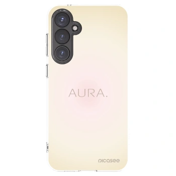 Picasee Samsung Galaxy S23 FE S711B Hülle - Transparentes Silikon - Aura