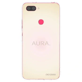Picasee Xiaomi Mi 8 Lite Hülle - Transparentes Silikon - Aura
